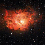 Lagoon Nebula by Surajit Bhattacharya